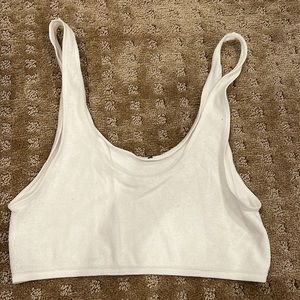 Zara Terrycloth Crop Top